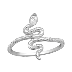 Inel Snake, din Argint